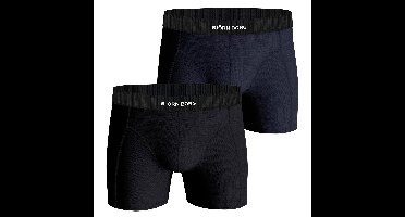 Bjorn Borg Boxershort organic cotton stretch 2-pack blauw-zwart